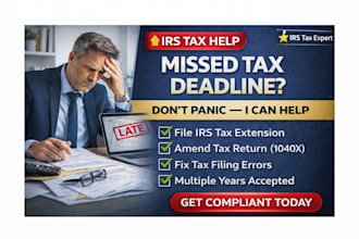 fix or extend your tax return fast irs form 4868 and 1040x expert