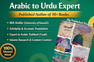be your professional islamic content writer and book author