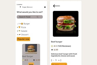 design a clean and modern mobile app UI in figma