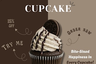 do graphic design for food ad posters