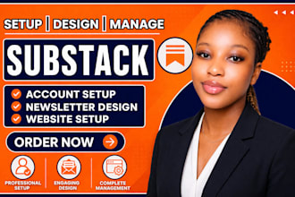 substack account setup substack newsletter design substack podcast setup expert