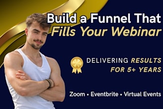build your webinar or virtual event promotion funnel