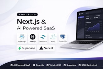 develop website using nextjs and supabase
