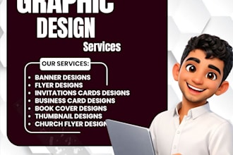 be your expert graphic designer