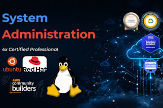 linux system administration, server setup, and security hardening