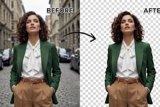 cut out images, remove bg, background removal in 3 hours