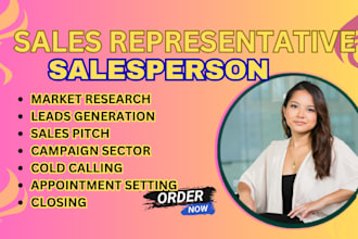 b2b sales closer commission based salesperson online sales reps sdr sales agent