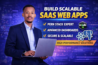 develop advanced saas mvp with react  node and postgresql