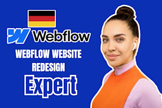 webflow website webflow redesign  webflow developer webflow expert webflow
