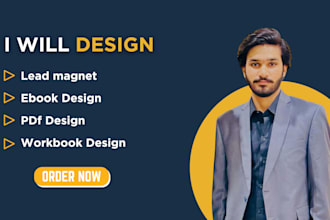 design stunning lead magnet, ebook or workbook in canva