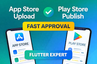 publish your flutter app on app store and play store