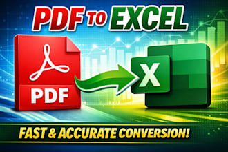 do pdf to excel conversion with high accuracy