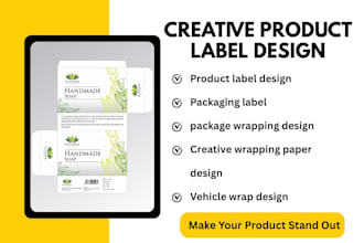 product label, vehicle wrap, packaging label, wrapping paper, package wrapping