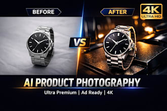 create ultra premium ai product photos for ecommerce