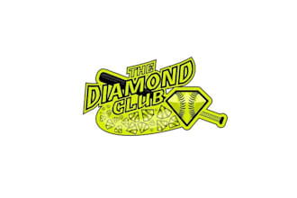 design sustainability diamond club softball team logo