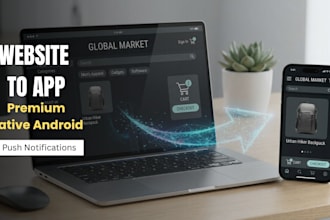 convert your responsive website into a native android app