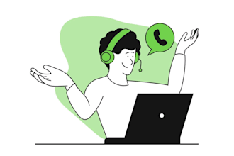 handle cases by calls chat or by the email