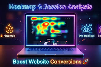 analyze your website with heatmap and session recordings to boost conversions