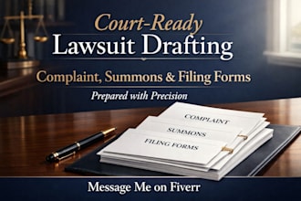 draft a court ready civil lawsuit tailored to your case