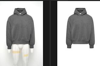 do shaping  symmetrical image, retouch and wrinkle remove