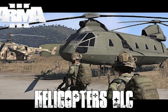 create or customize arma 3 helicopters, mods, maps, weapons, and servers