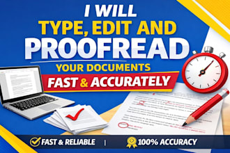type and read and proofread four emails accurately