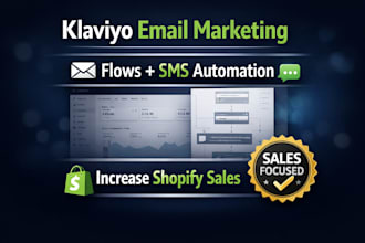 create klaviyo email campaigns and strategy to increase shopify sales
