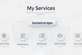 do gst filing ,tds returns and bookkeeping in tally expert