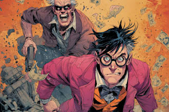 comic book illustration with comic book illustrator