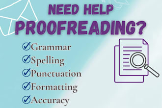 proofread your english documents for grammar and clarity