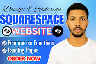 build squarespace website development, redesign and design sqaurespace website