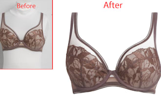 do ghost mannequin and model image retouching