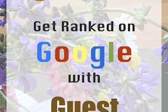 guest post outreach and secure high quality backlinks