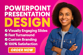 create powerpoint design, business presentation slides, google slides, keynote