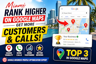 optimize your g0ogle business profile in miami google maps to increase customers