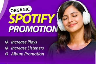 do spotify album promotion, spotify music track promotion