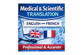 translate and proofread medical and scientific documents
