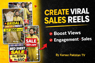 create promotional reels as a content creator and influencer