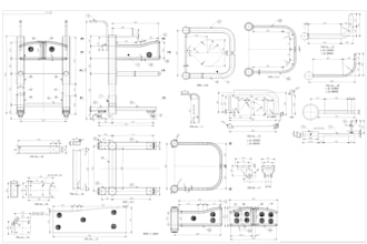 provide professional 2d mechanical drafting and autocad drawings
