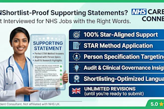 craft compelling nhs job application supporting statements