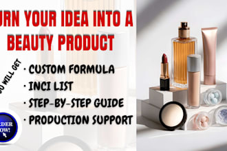 develop chemist of cosmetics and skin care formulation