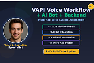 do vapi voice workflow ai bot backend automation multi app voice system