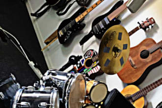record multi instrumental layers for your music or film