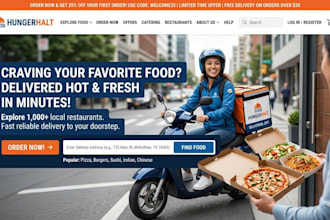 build meal prep website food delivery website meal prep shopify store