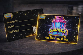 create a gift card for your business