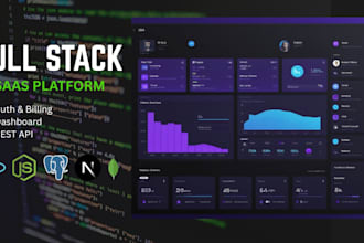 build a full stack saas platform