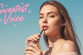 record sultry female voice over for sensual asmr and narration audio