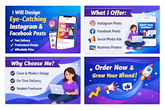 design instgram post, canva templates, logo, ads in canva