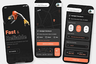 do fuel gas delivery food delivery app grocery delivery app logistic