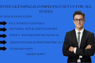 setup home care, group home, nemt write policy and procedure manual, licensing